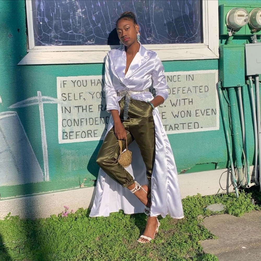 Satin Blazer Dress